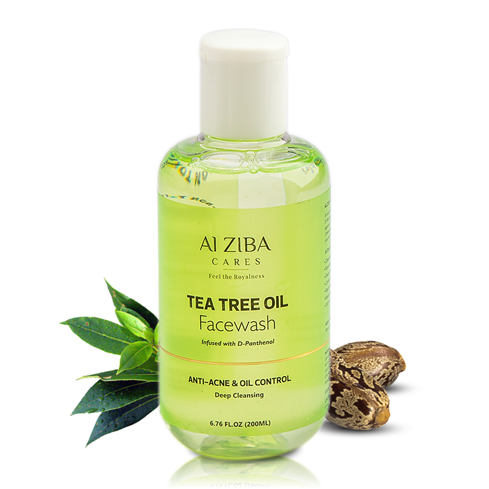 Tea Tree Oil Face wash  for Acne and Oil Control, Clean and Clear Skin 